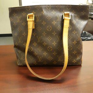 Authentic Louis Vuitton Monogram Cabas Piano Bag